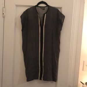 Vince tunic %100 silk dress.